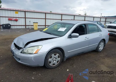 2005 Honda Accord 2.4 Lx from USA, damaged, VIN 1HGCM56445A011210